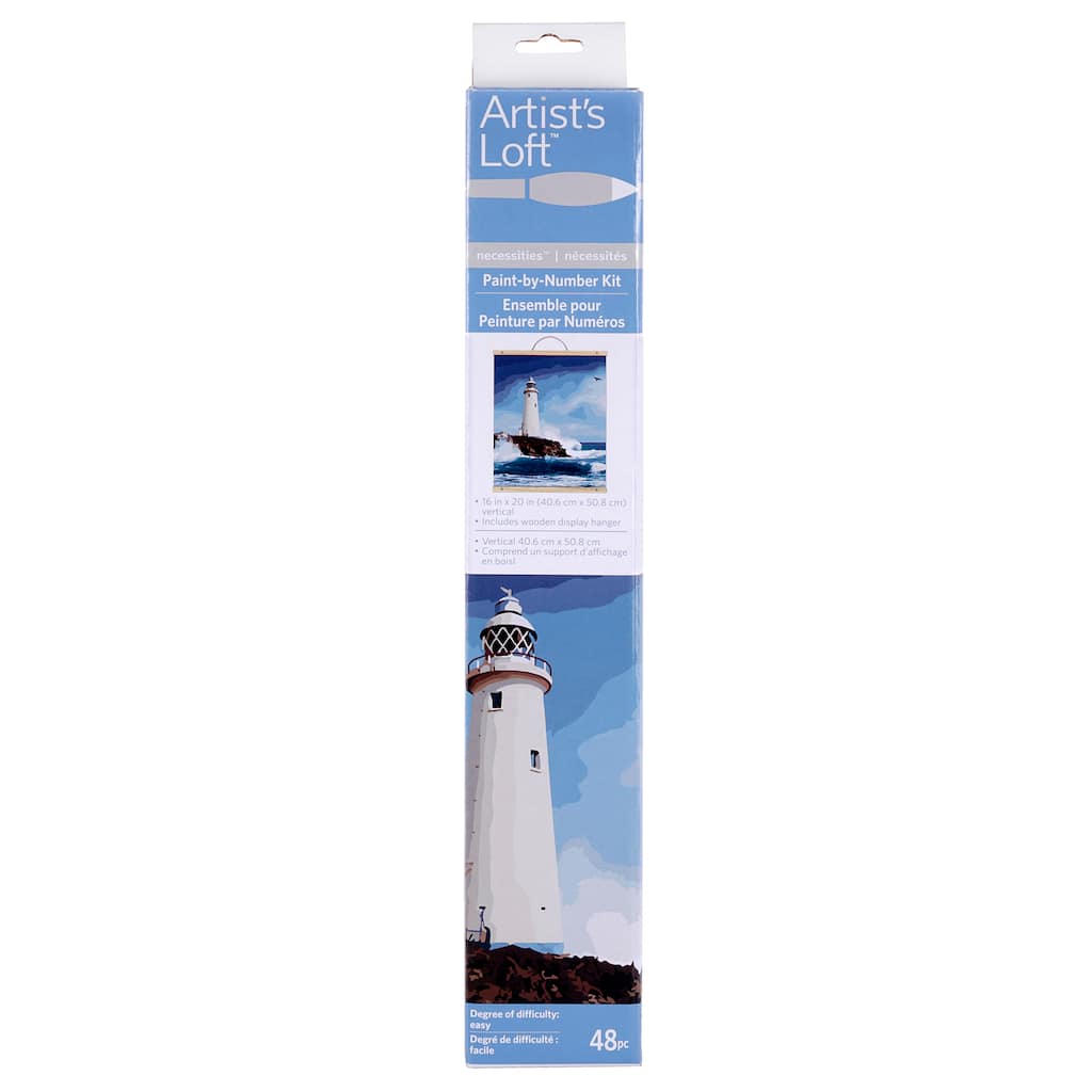 Lighthouse PaintbyNumber Kit by Artist's Loft